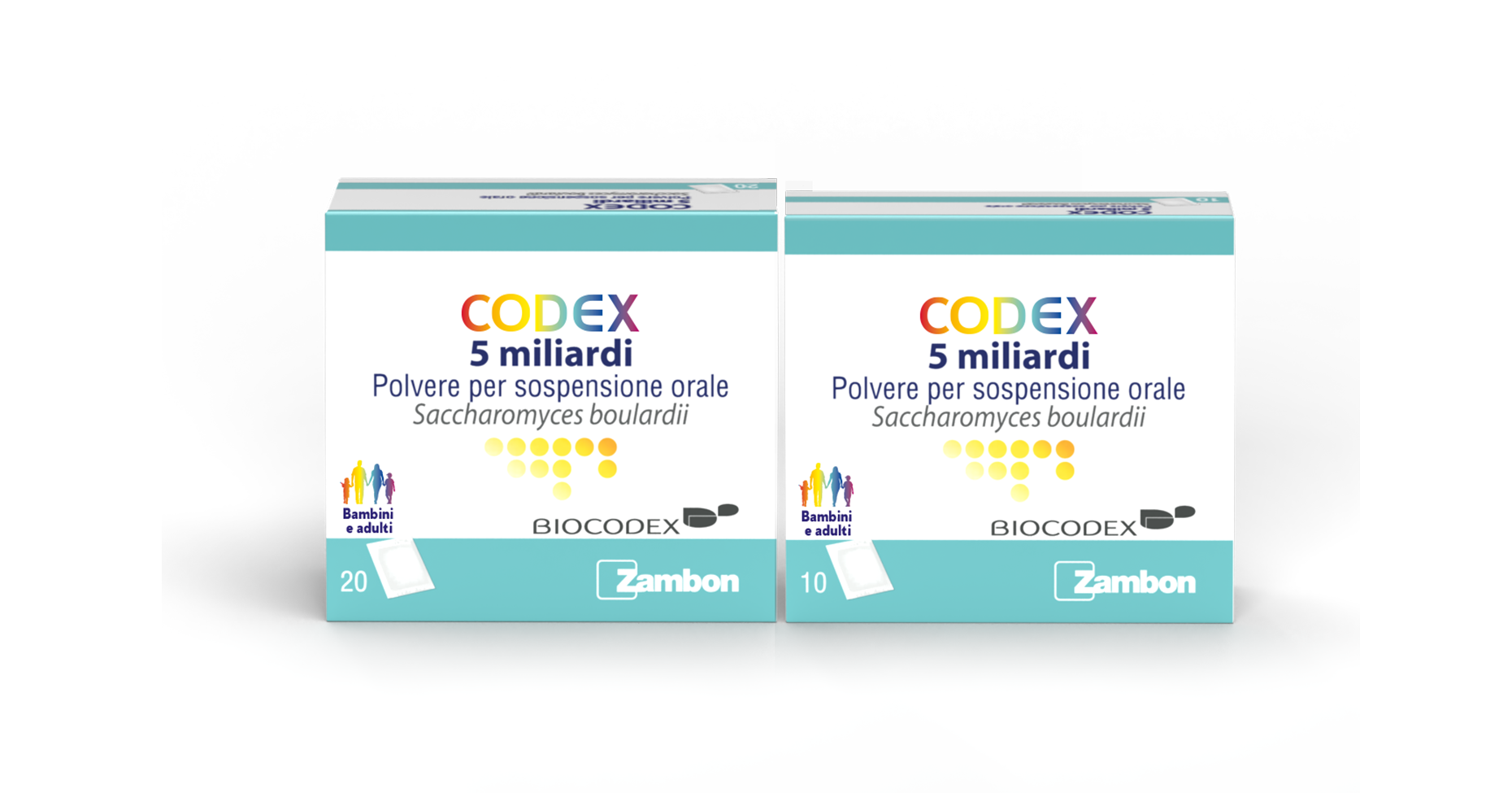 Foglio illustrativo Codex Bustine Codex Intestino