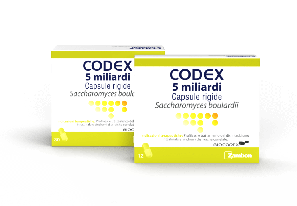 Confezione di Codex 5 miliardi Capsule